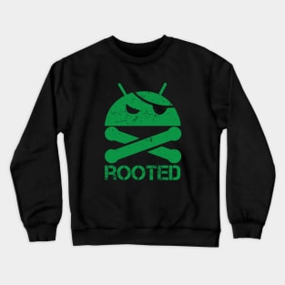 Pirate Droid Rooted Superuser Crewneck Sweatshirt